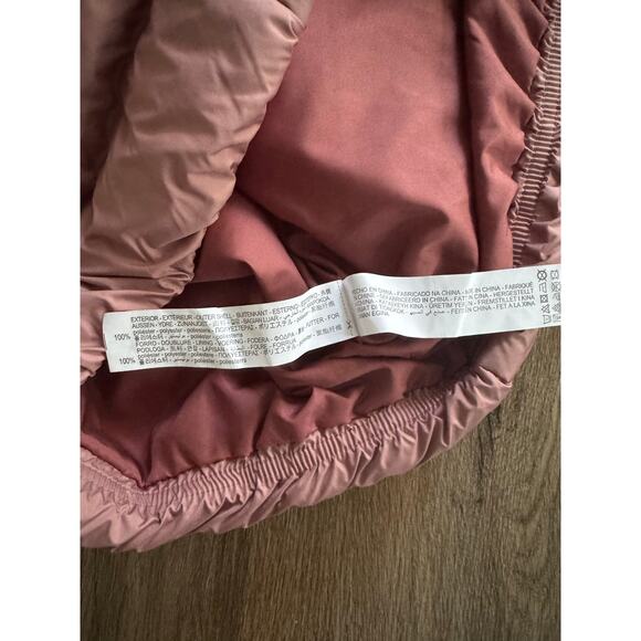 Zara Girls Pink Hooded Puffer Vest Size 9-10 - Picture 7 of 7